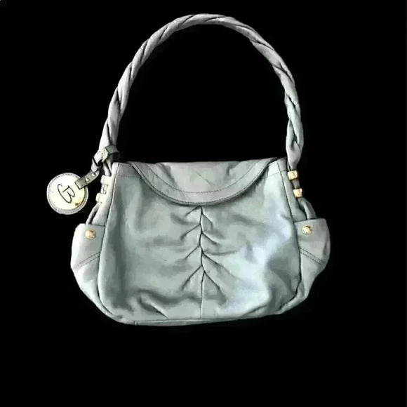 b. makowsky Handbags - B Makowsky light blue real leather purse bag